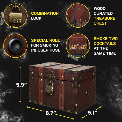 Wooden Smoking Box for Smoking infuser
