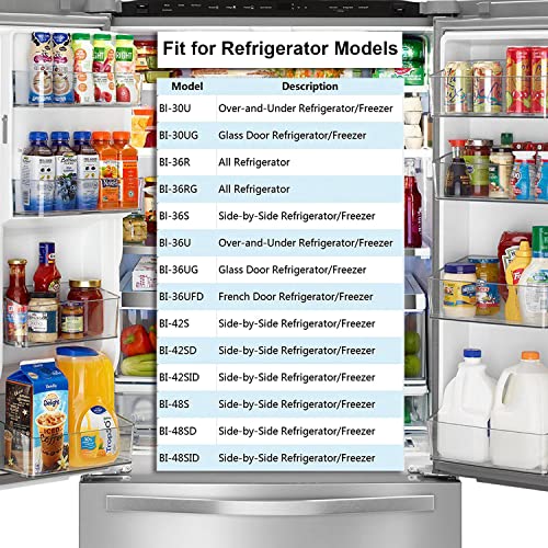 Air Purification Filter for Refrigerator 7007067, 7042798 - Fridge Purification Air Filter Cartridge - Replacement Air Cleaner filter Compatible with Sub Zero Refrigerator