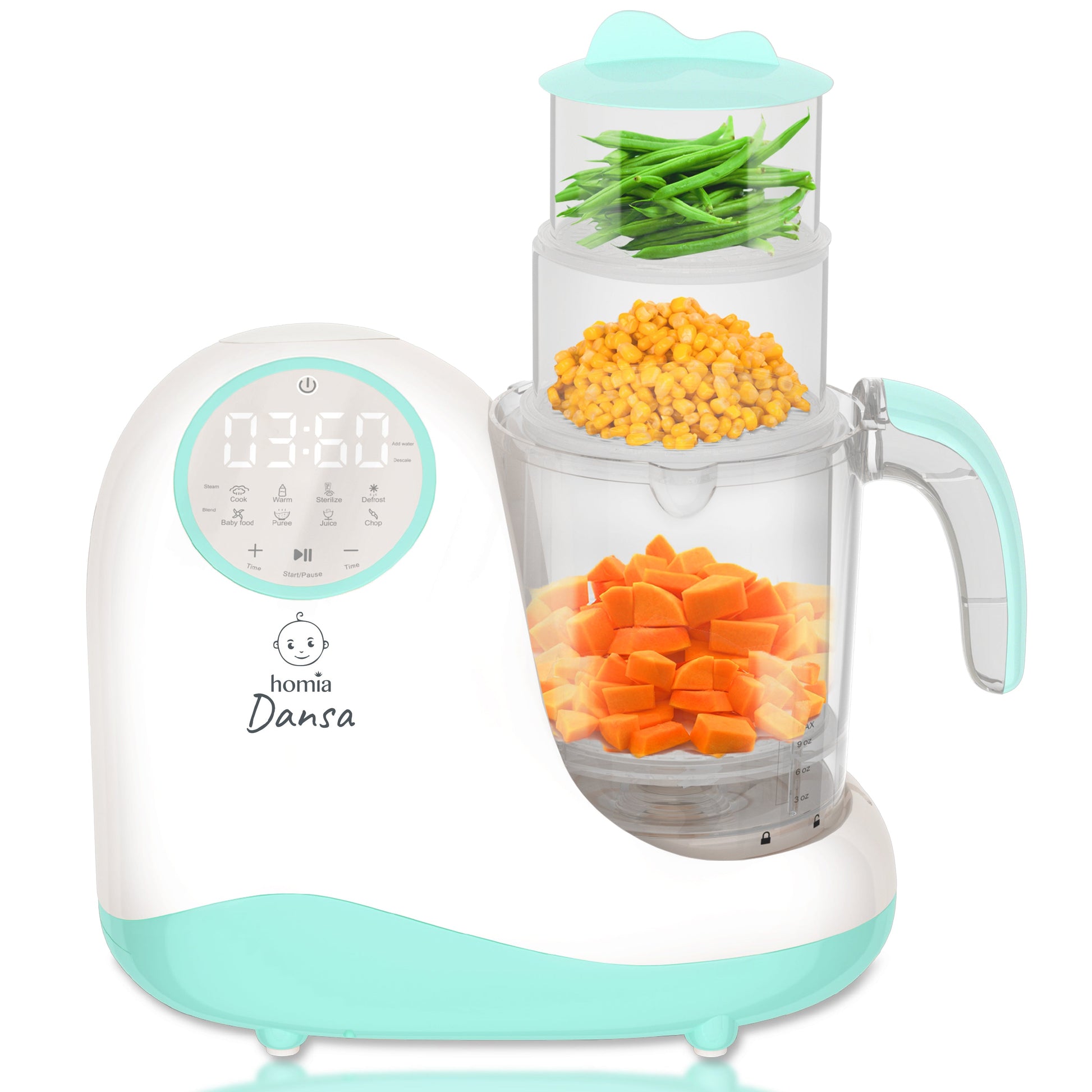 Dansa 8 in 1 Smart Baby Food Processor - HomiaStore