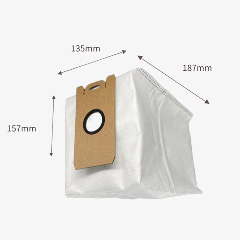 16Pcs Dust Bags For Lydsto W2 Robot Vacuum Cleaner Dust Bag Spare Parts Replacement Accessories