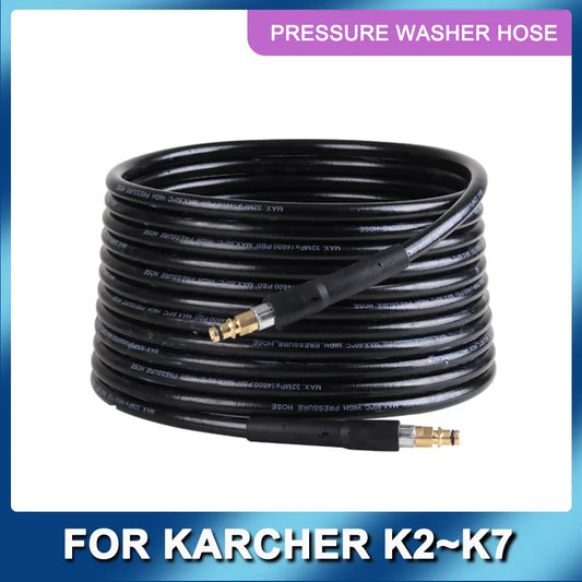 6~20 Meters Car Wash for Karcher K2-K7 High Pressure Washing Hose Pipe Cord Auto Clean Extension Water Hose Pressure Cleaner