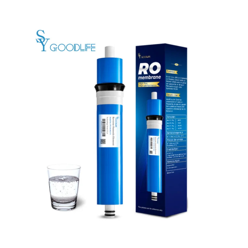 1812 75GPD Reverse osmosis RO membrane displacement water filtration system for purifying drinking water filtration